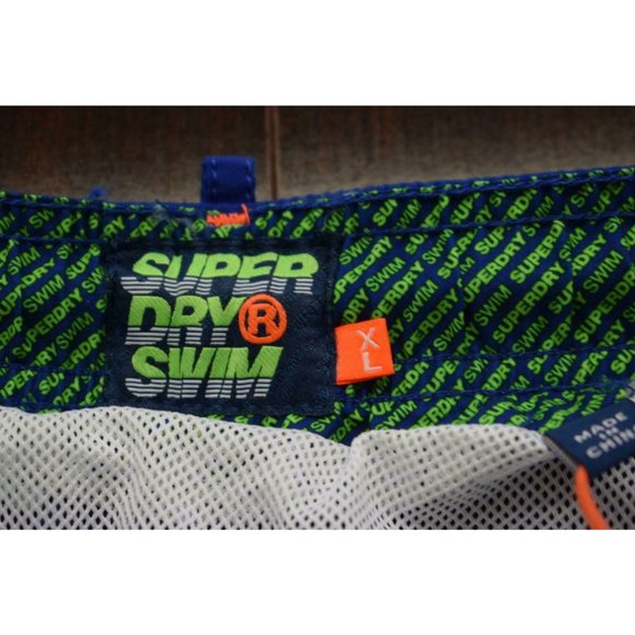 NWoT Mens SuperDry Swim Beach Volley Swim Trunks - Picture 4 of 6